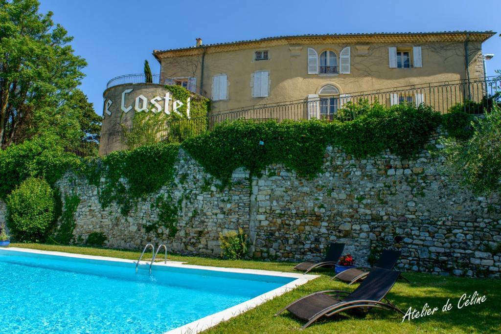 Le Castel Du Mont Boise Hotel Montboucher-sur-Jabron Buitenkant foto